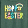 Women's - SpongeBob Squarepants - Hoppy Easter Icons Lightweight French Terry Wide Neck Long Sleeve Shirt - 2 of 4