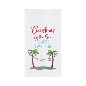 C&F Home Christmas By The Sea Flour Sack Kitchen Dishtowel - 1 of 4