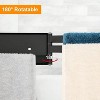 Ridstar 3pole Wall-Mounted Towel Rack, Stylish Bathroom Towel Rack, Punch-Free Towel Storage Rack, Multi-Functional Bathroom - 4 of 4