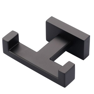WOWOW Wall Mount Knob Double Robe/Towel Hook - 1 of 4