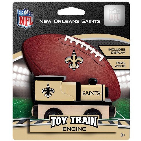 Masterpieces Officially Licensed Nfl New Orleans Saints Wooden Toy Train  Engine For Kids : Target