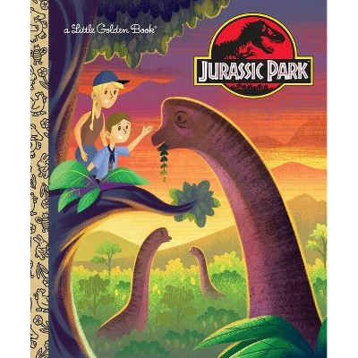 Jurassic Park Little Golden Book (Jurassic Park) - by Arie Kaplan (Hardcover)