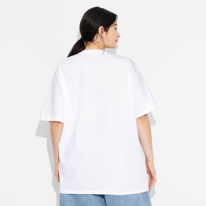 Women's Dua Lipa Radical Optimism Short Sleeve Graphic T-Shirt - White, 2 of 4
