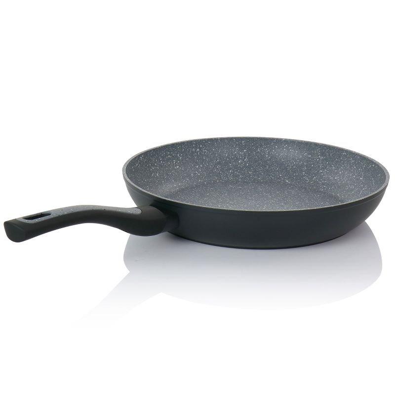 Oster Bastone 12 Inch Aluminum Nonstick Frying Pan in Speckled Gray, 2 of 8