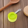 Unique Bargains Measuring Cups 4-Piece Measuring Cup Set Dishwasher Safe Stainless Steel PP 1 Set - 2 of 4