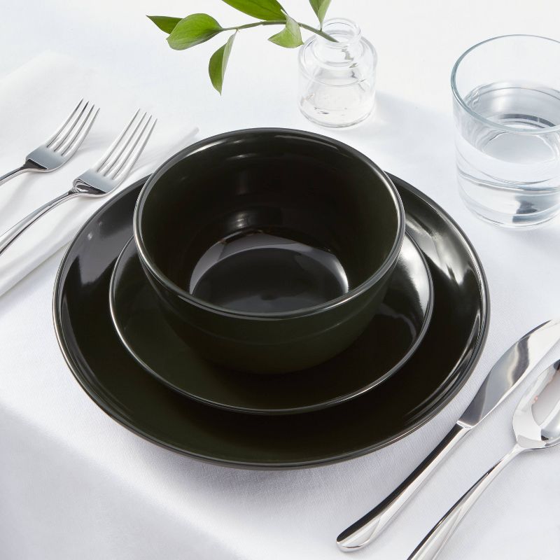 12pc Stoneware Avesta Dinnerware Set - Threshold™, 3 of 12