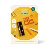 2ct Halloween Craft Pillar Candles Decorating Kit - Mondo Llama™ - 4 of 4