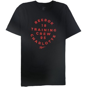 Reebok Mens Training Crew Charlotte 1895 Graphic T-Shirt, Black, XX-Large - 1 of 2