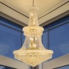 GDFStudio Winston Modern 32-Inch Crystal Chandelier Ceiling Light with 21 LED Bulbs and Adjustable Chain - 4 of 4