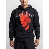 The Lost Boys David Big Print Long Sleeve Black Adult Hooded Sweatshirt - 3 of 4