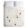 Florent Bodart Keziah Scandinavian Pattern Comforter Set Yellow - Deny Designs - 2 of 4