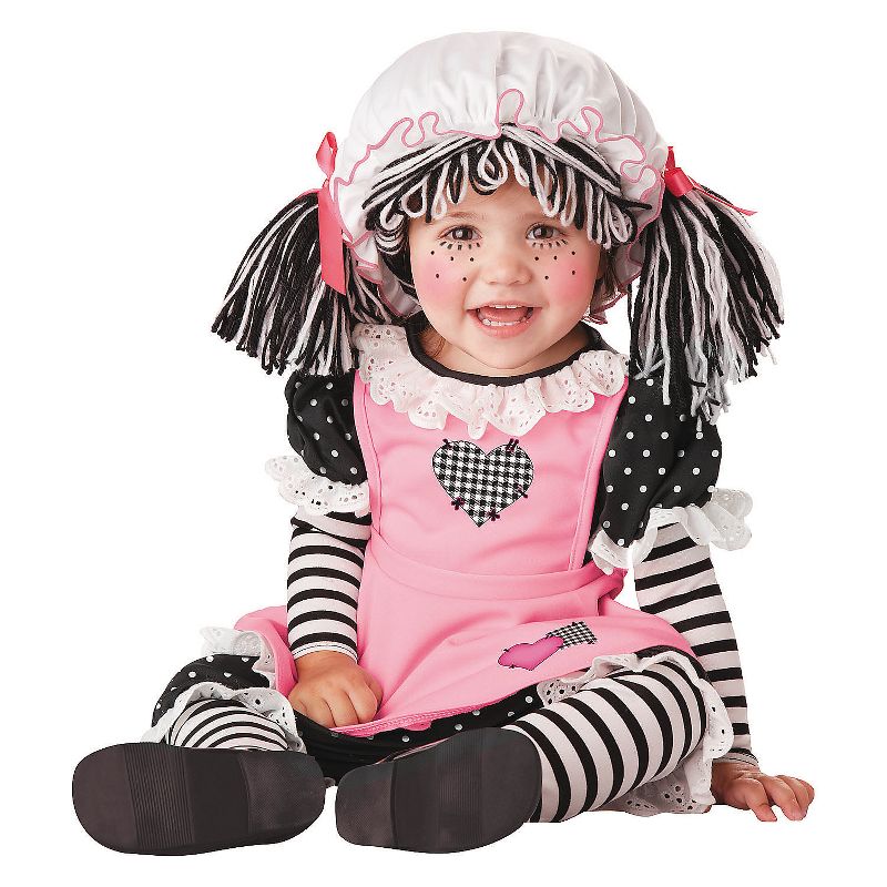 Halloween Express Toddler Girls' Doll Costume - Size 18-24 Months - Pink, 1 of 2
