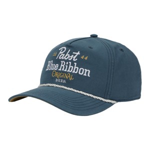 Pabst Blue Ribbon Logo Retro Rope Hat Snapback Cap-OSFA - 1 of 4