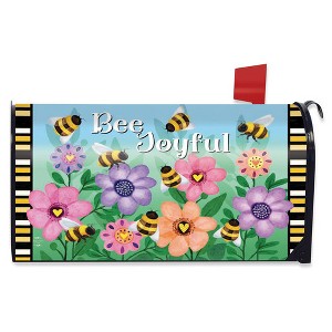 Briarwood Lane Spring Mailbox Cover  - Standard Size - Busy Bees For Spring Mailbox Cover - 1 of 2