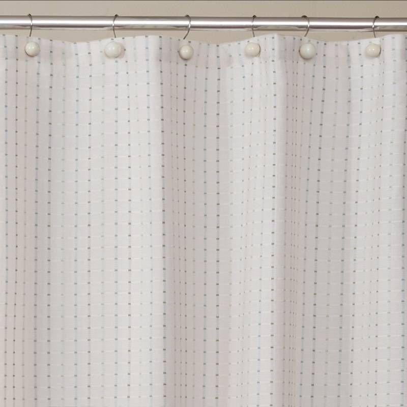 Hopscotch Polyester/Cotton Shower Curtain Cream - Saturday Knight Ltd, 4 of 5