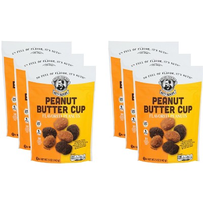 Pears Snacks Peanuts Peanut Butter Cup - Pack of 6 - 5 oz
