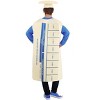 HalloweenCostumes.com One Size Fits Most   Adult Stick of Butter Costume, Yellow/Blue - 2 of 4