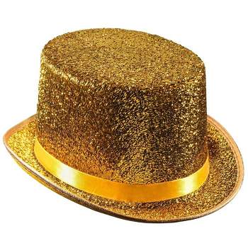 Dress Up America Shiny Top Hat for Adults