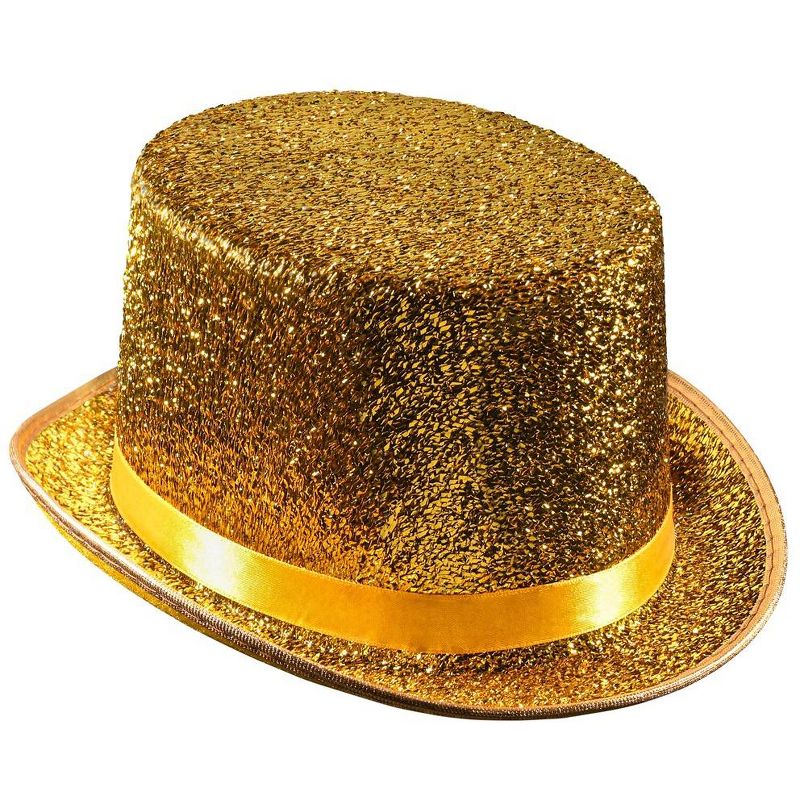 Dress Up America Shiny Top Hat for Adults, 1 of 3