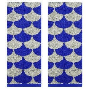 REGALWOVEN Bathroom Hand Face Gym Spa Cotton Geometric Absorbent Soft Decorative Hand Towel 13" x 29" - 1 of 4