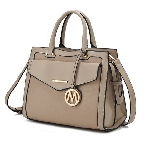 MKF Collection Alyssa Multi-Compartment Satchel Women’s Bag by Mia K - 1 of 4