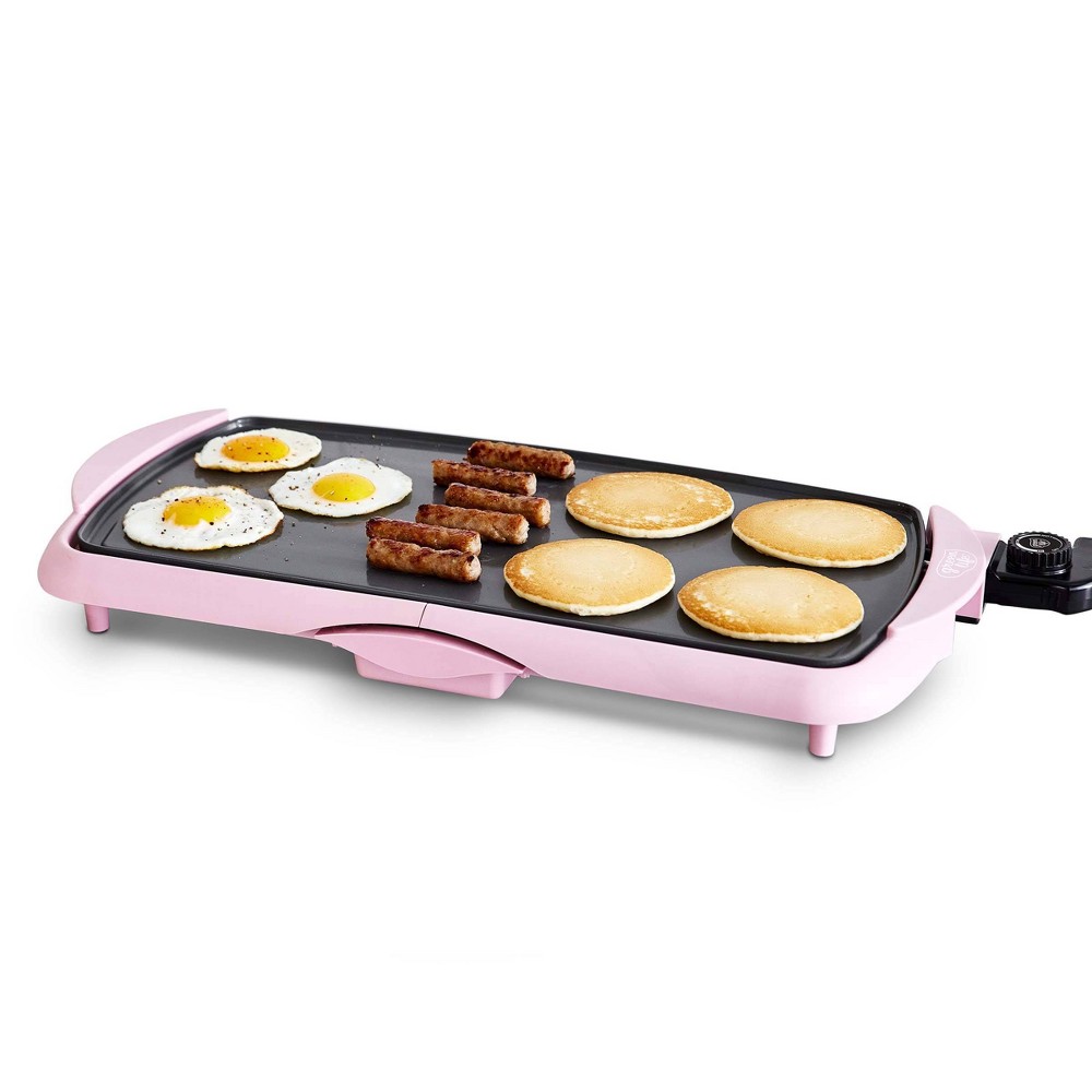 Photos - Kitchen Grill GreenLife XL Healthy Griddle Pink 