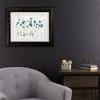 Trademark Fine Art - Lisa Audit Abstract Balance VI Blue Matted Framed Art - 2 of 4