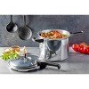 IMUSA 7qt Stovetop Natural Finish Basic Pressure Cooker - Silver: Aluminum, Locking Lid, Cool Touch Handle, Hand Wash - 3 of 4