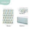The Peanutshell Baby Crib Bedding Set for Boys - 3 Pieces - Dino Fitted Crib Sheet and Plush Baby Blanket Set with Checkered Dust Ruffle - Dinosaur - 2 of 4