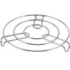 Home Mart Goods 8.3" Long Stainless Steel Round Pot Trivet (Set of 2) - 3 of 4