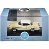 1955 Buick Century Condor Yellow and Dover White with Red Interior 1/87 (HO) Diecast Model Car by Oxford Diecast. Brand new box. - 3 of 3