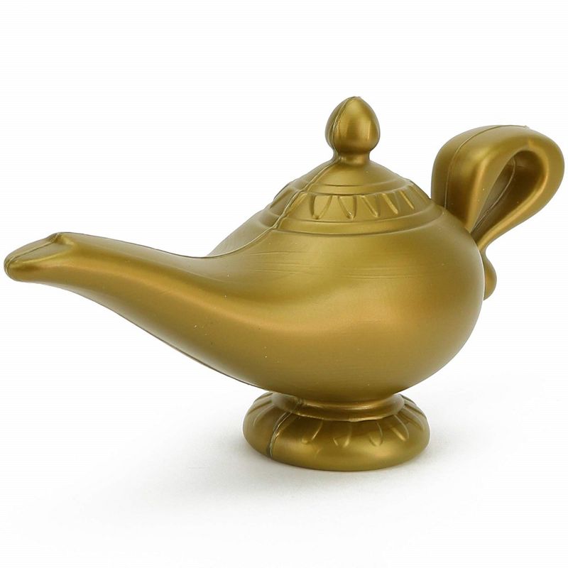 Skeleteen Genie Lamp Costume Accessory - Gold, 5 of 7
