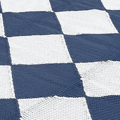 dark blue/white