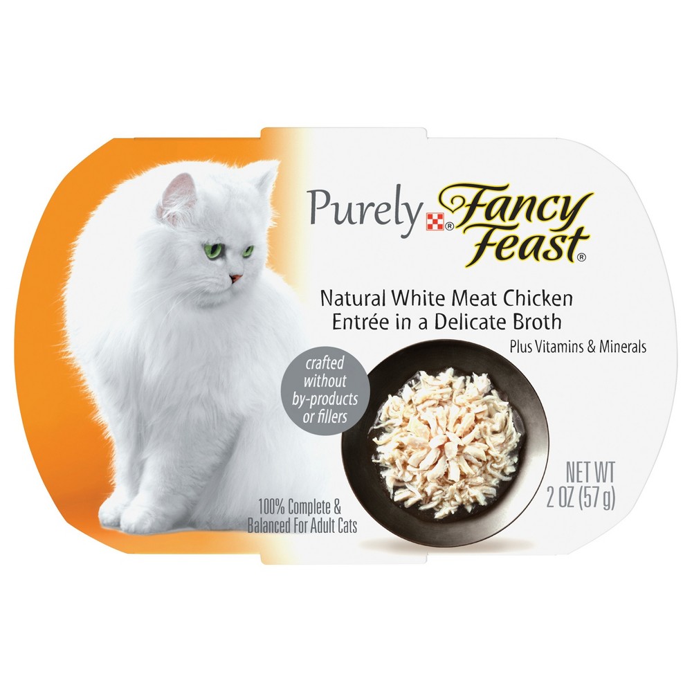 UPC 050000580163 product image for Purely Fancy Feast Natural White Meat Chicken Wet Cat Food - 2oz | upcitemdb.com