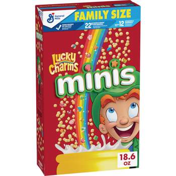 Lucky Charms Minis Family Size - 18.6oz
