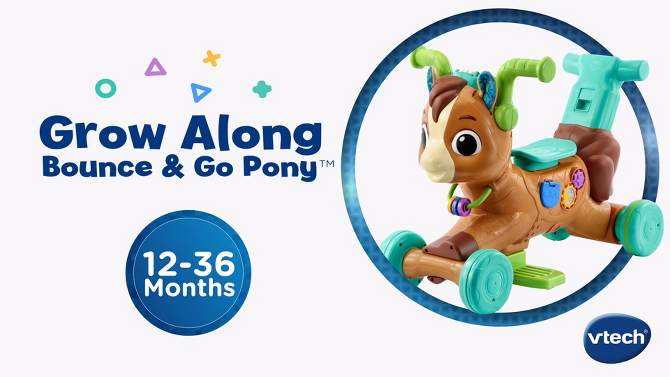 VTech Grow Along Bounce &#38; Go Pony, 2 of 15, play video