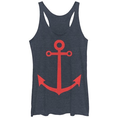 Women's Lost Gods Admiralty Anchor Racerback Tank Top : Target