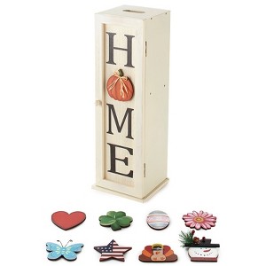 The Lakeside Collection Interchangeable Toilet Paper Cabinet - 1 of 4