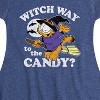 Girls' - Garfield - Witch Way To The Candy Fit & Flair Cap Sleeve Dress - 2 of 3
