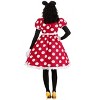HalloweenCostumes.com Women's Authentic Disney Minnie Mouse Halloween Costume | Dress with Ears, Gloves & Accessories - 2 of 4