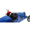 Bugatti T35 #30 Grand Prix Blue Livery w/a Female Racer Figurine Ltd Ed to 600 pcs Worldwide 1/18 Diecast Model by CMC - 2 of 3