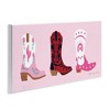 Stupell Industries Various Cowgirl Boots, 17" x 7" - 3 of 4