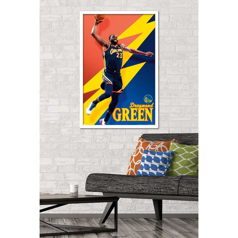 Trends International NBA Golden State Warriors - Draymond Green 21 Framed Wall Poster Prints, 2 of 7