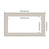 Amanti Art Cottage White Silver Framed Magnetic Dry Erase Board - 4 of 4