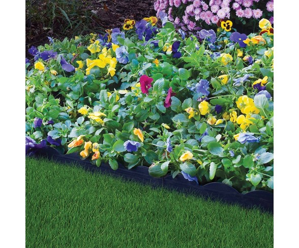 40 No Dig Garden Edging Kit Black Easyflex Buy Online In Botswana At Botswana Desertcart Com Productid 136498696