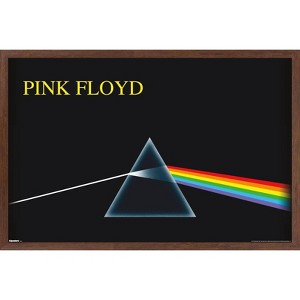 Trends International Pink Floyd - The Dark Side Of The Moon Logo Framed Wall Poster Prints - 1 of 4