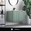 Caskvalley Modern Bathroom Vanity with Straight Fluted Design - Sink Included - 2 of 4