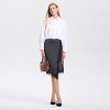 Women's Split Lace Trim A-Line Skirt - A New Day™ - 3 of 3