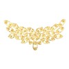 Unique Bargains Sparkling Elegant Crystal Rhinestone Applique for Clothing DIY Sewing - 3 of 4