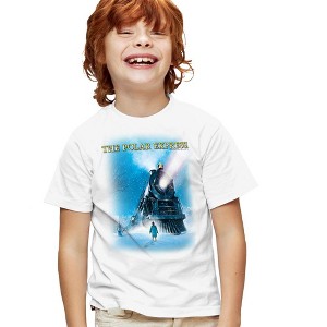 Boys' Short Sleeve Polar Express Big Train Kids T-Shirt - 1 of 4